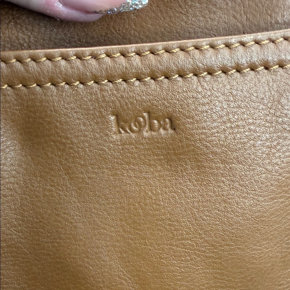 Kooba leather crossbody bag. - Picture 5 of 9